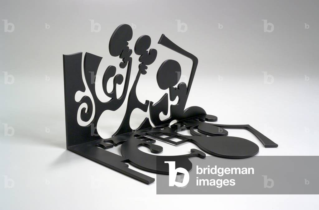 Shadow in a Corner I, 2004 (stainless steel, water-jet cut, painted black urethane)
