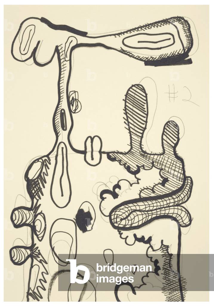 #2, 1993 (offset litho on Japico ivory paper)