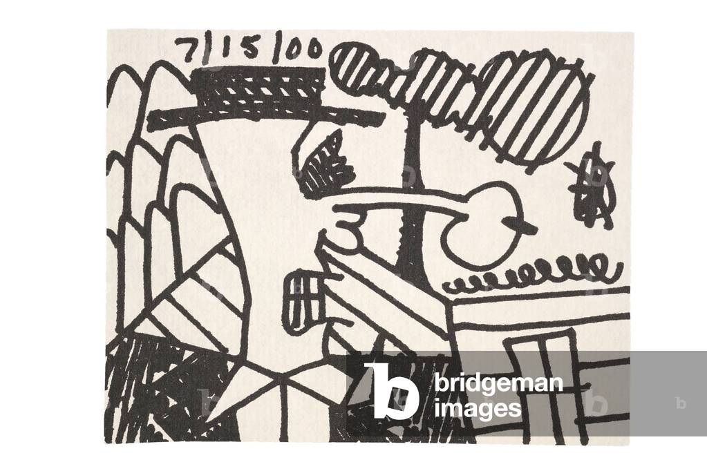 Mr. Nobody, 2001 (photoengraving on Bodleian paper)