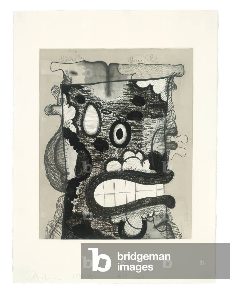 Undone (G), 1994-96 (intaglio on Arches En-tout-cas paper)