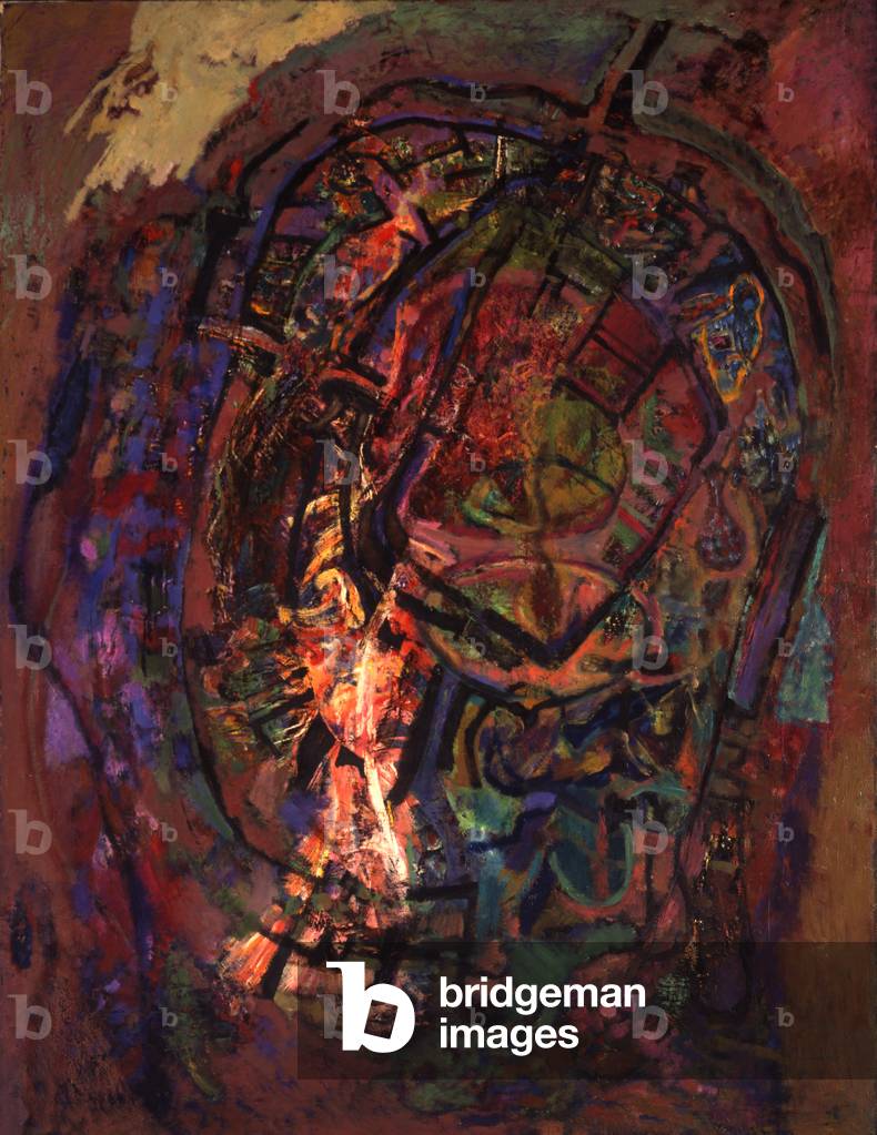 Treasure Map, 1945 (oil on canvas)