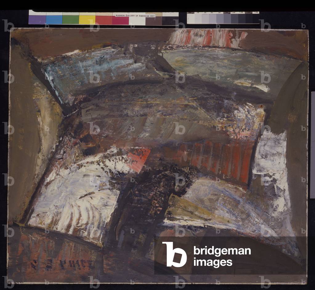 Abstraction #3, c.1940 (oil on panel)