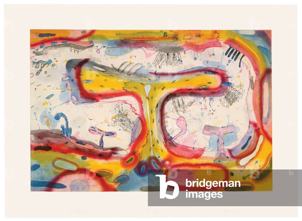 Wave, 1988-90 (four-colour etching on Saunders Waterford paper)