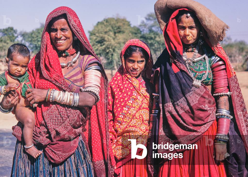 Rural scene, Rajasthan, India, 1971 (photo)