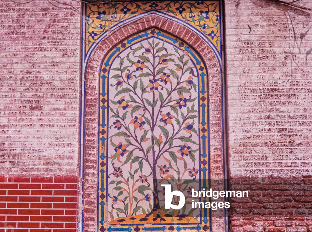 Wazir Khan Mosque, Lahore, Pakistan, panel, 1969 (photo)