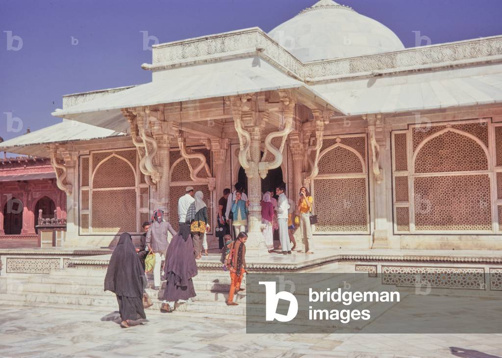 The Tomb of  Salim Chisti, Fatepur Sikri, near Agra, India, 1972 (photo)