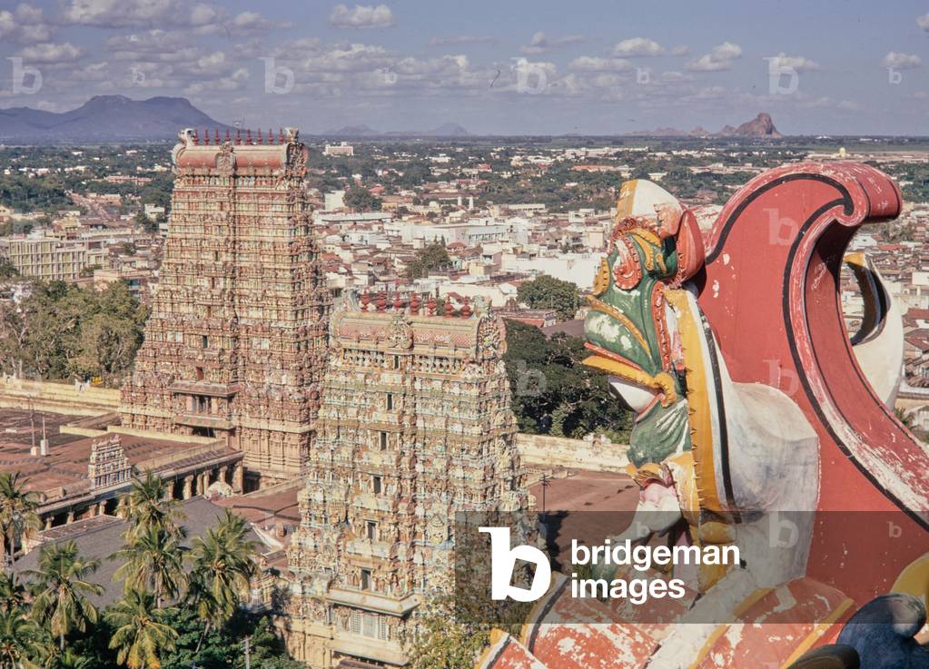 Meenakshi Temple, Madurai, India, 1970 (photo)