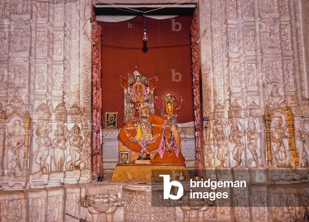 Krishna Temple at foot of Amber, India, 1972 (photo)