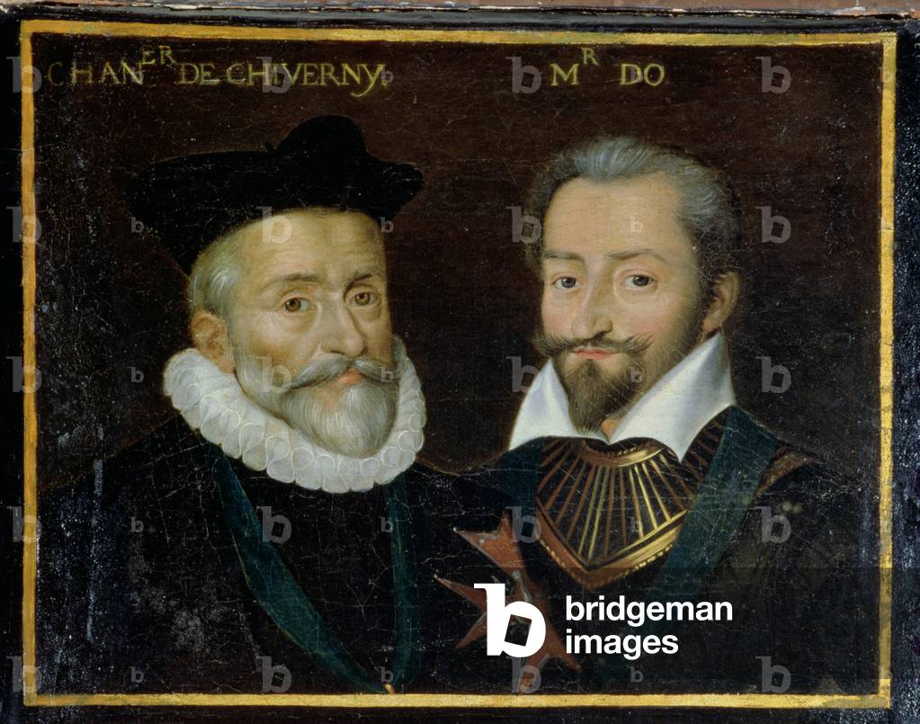 Immagine di Dipinto "Ritratto di Philippe Hurault (1528-99) Conte di Cheverny e Francois (1535-94) Marchese di