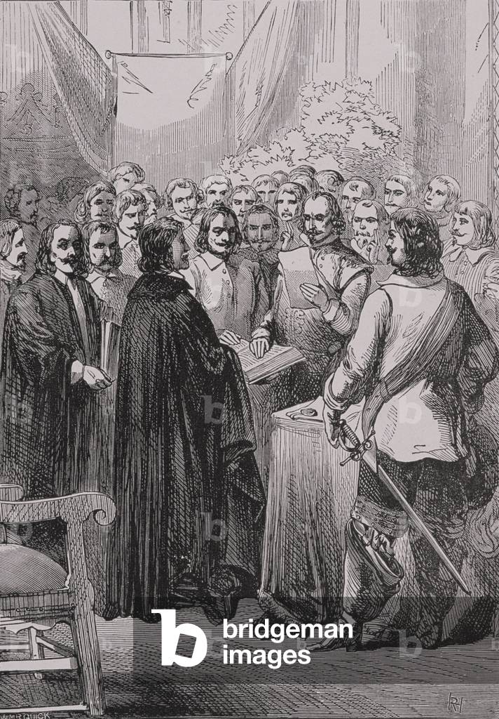 The Treaty of Westphalia, from 'The History of France', by Emile de Bonnechose, published by Ward, Lock and Co, London (engraving)