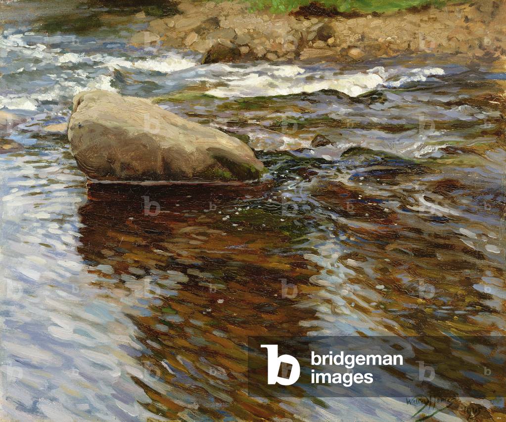 Running Water, 1905 (oil on panel)