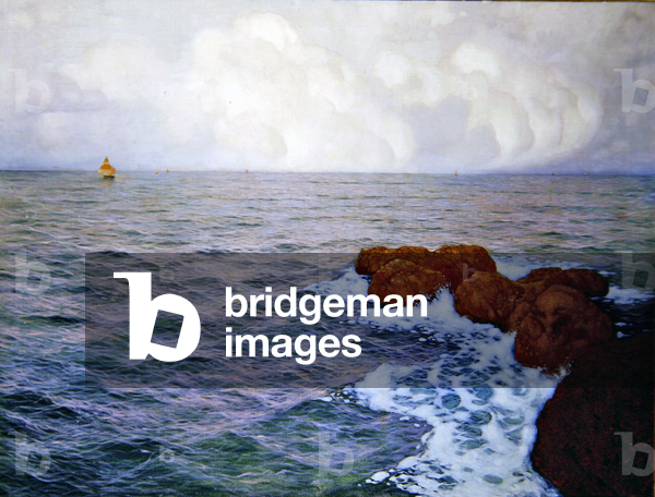 Immagine di Dipinto "Dalmation Costa", 1911 di Johann Klepinski