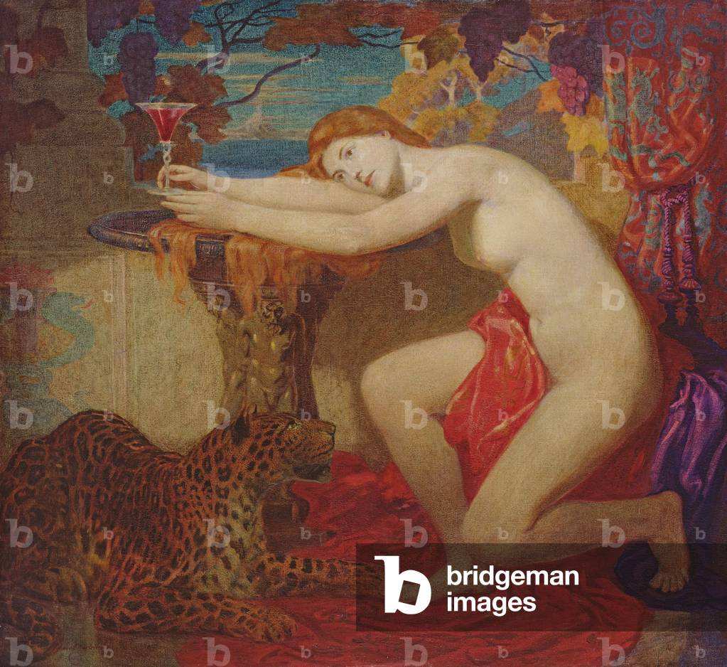 The Wine Enchantment, 1913 (oil on canvas)