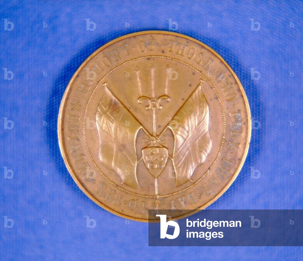 Commemorative Medallion of the Battle of Jutland, 31 May 1916 (bronze)