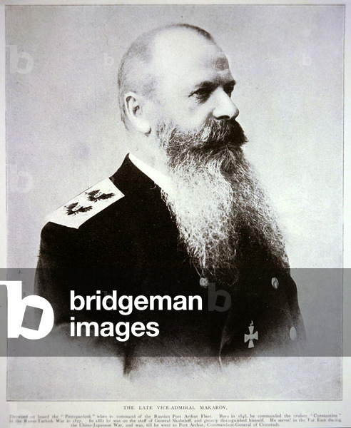Vice-Admiral Makarov (b/w photo)