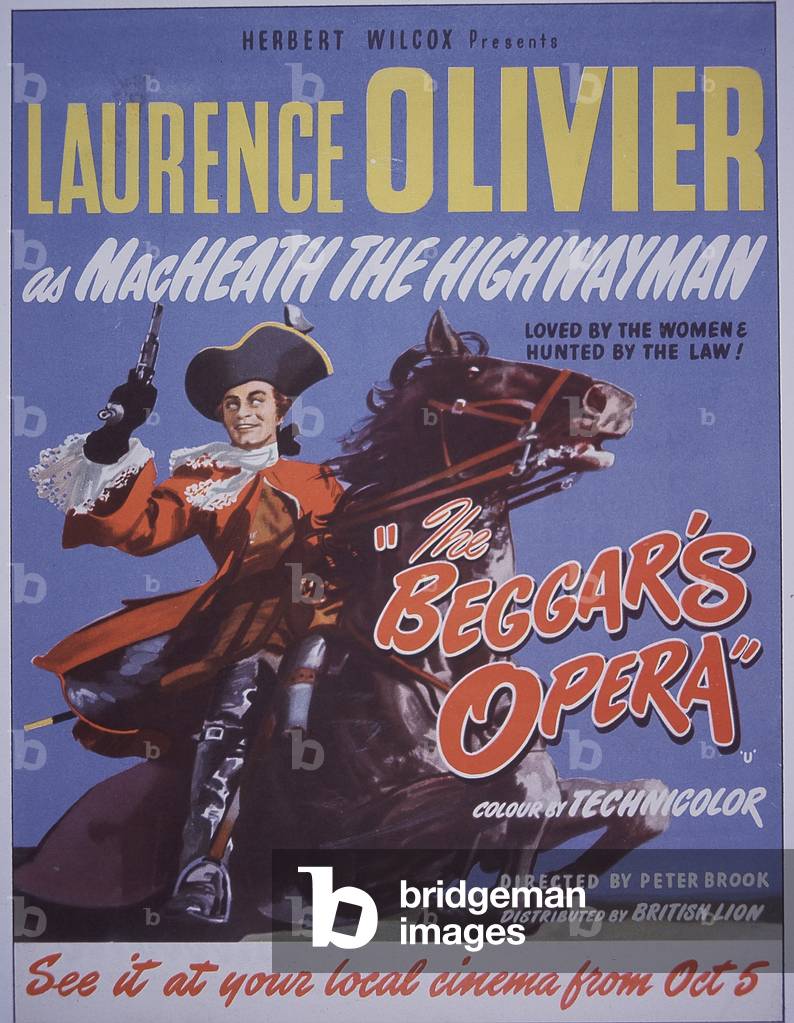 'The Beggar’s Opera' , 1953 (poster)