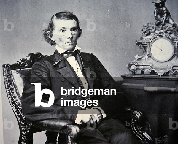 Alexander H. Stephens (b/w photo)