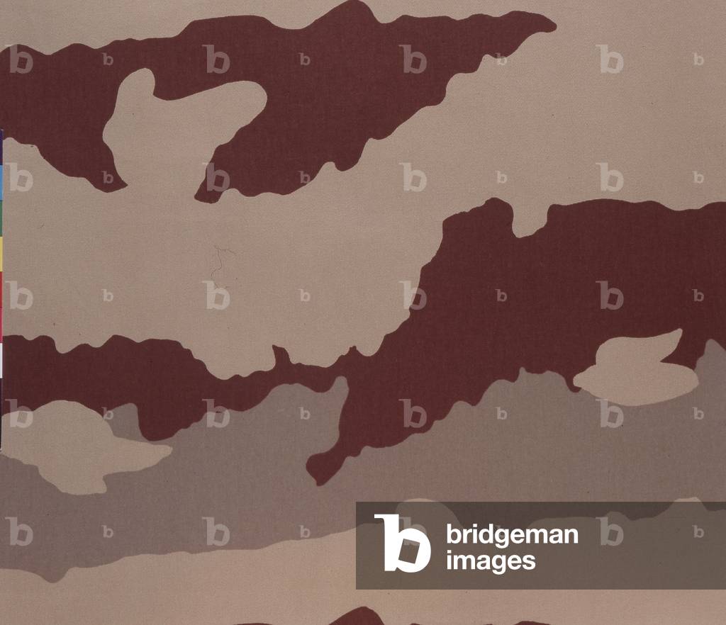 French camouflage pattern, 1990s (textile)