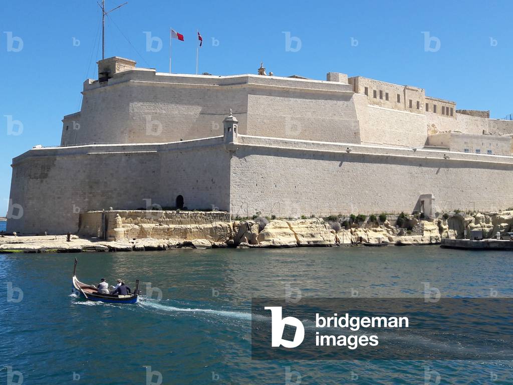 Senglea fortifications, Valletta, Malta, 16th century (photo)