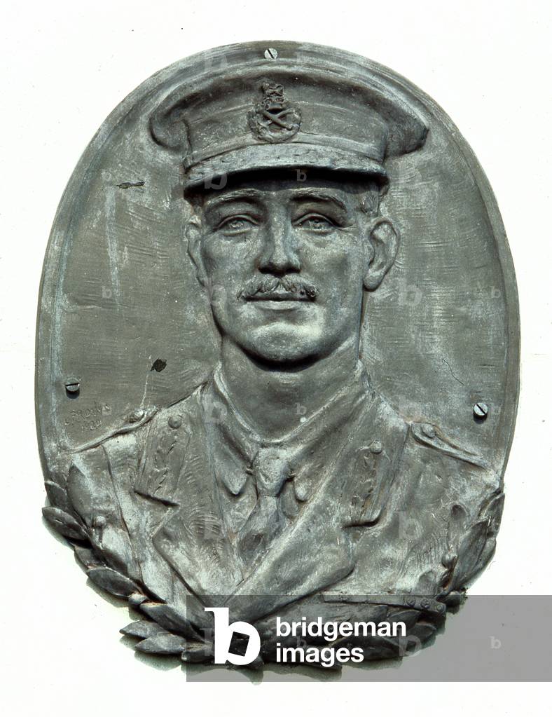 Memorial plaque to Brigadier General F. W. Lumsden (bronze)