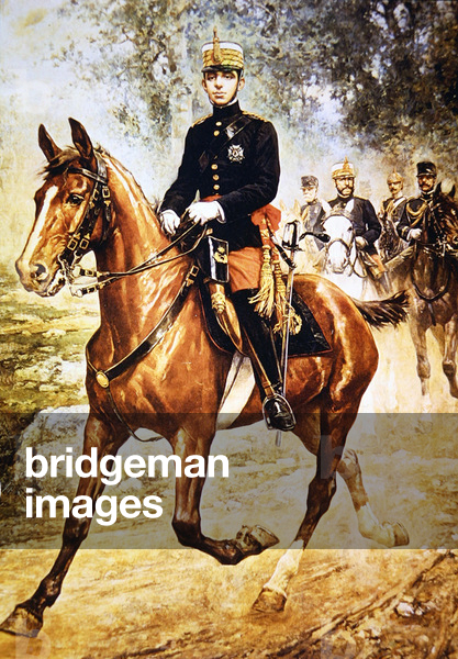 Alfonso XIII (colour litho)