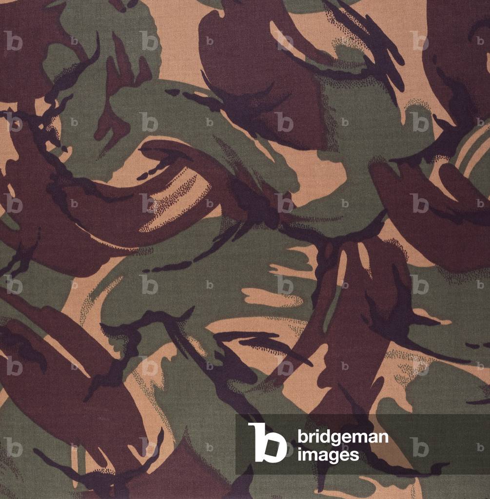 British Disruptive Pattern Material Camouflage (textile)