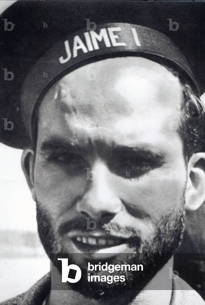 Republican sailor on the warship 'Jaime I', 1936-39 (b/w photo)