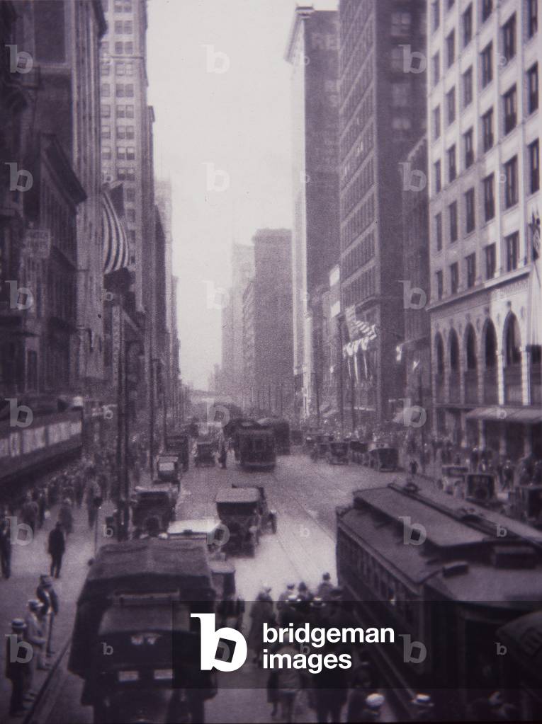State Street, Chicago, 1925 (b/w photo)