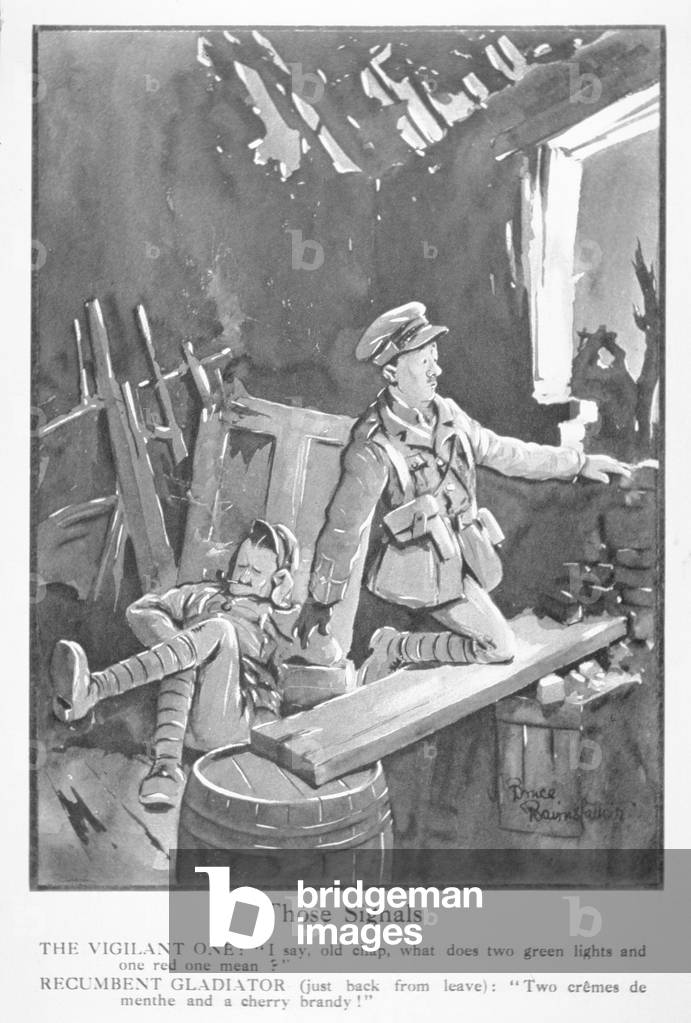 Those Signals, 1916 (litho)