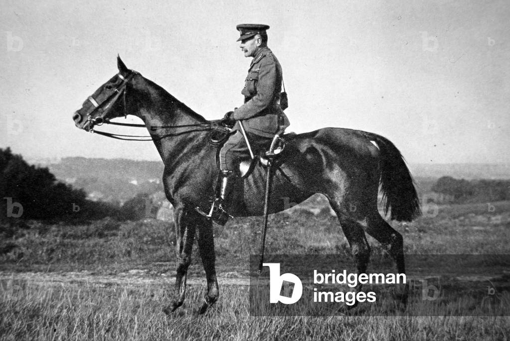 Field Marshal Sir Douglas Haig, Commander-in-Chief British Forces on Western Front, 1915-18 (b/w photo)