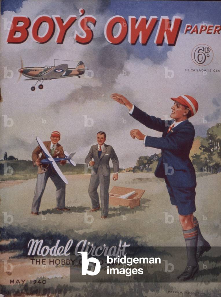 Boy's Own Paper, cover, 1940 (colour litho)