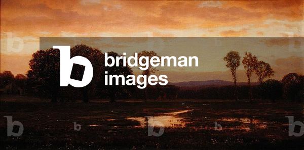 Sunset, 1868 (oil on canvas)