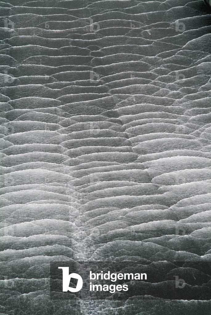 Water overflow from reservoir, Lyn Brianne, near Llanwrtyd Wells, Cambrian Mountains, Powys, South Wales, United Kingdom (photo)