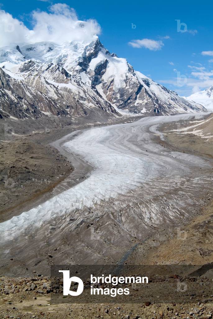 Darung Drung Glacier, Great Himalayan Range Pensi La Pass, Zanskar, Ladakh, Jammu and Kashmir, India (photo)