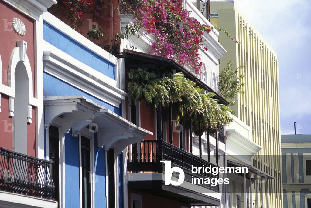 House in Old San Juan Puerto Rico USA (photo)