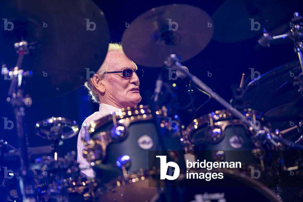 Ginger Baker at the Love Supreme Jazz Festival, Glynde, 2015 (photo)