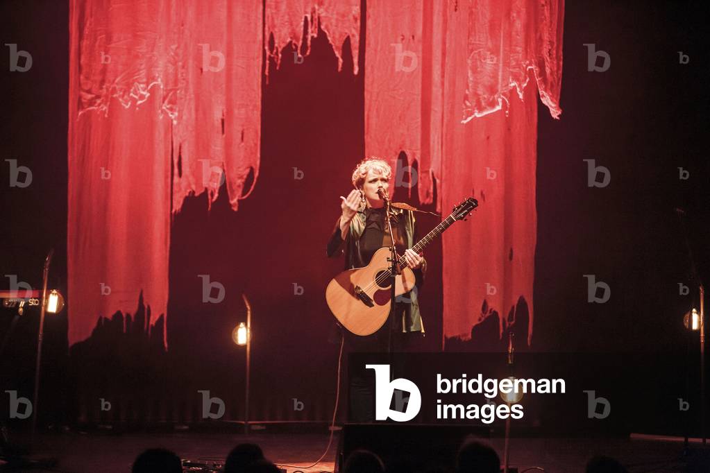 Ane Brun in a solo concert in London