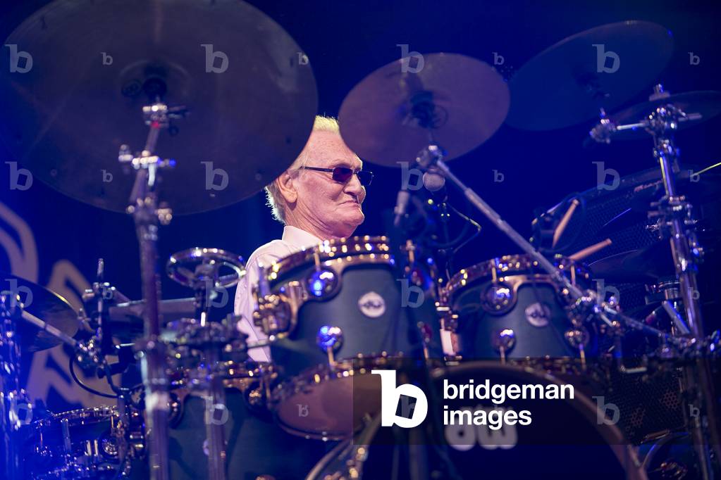 Ginger Baker at the Love Supreme Jazz Festival, Glynde, 2015 (photo)