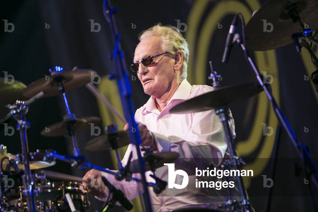 Ginger Baker at the Love Supreme Jazz Festival, Glynde, 2015 (photo)