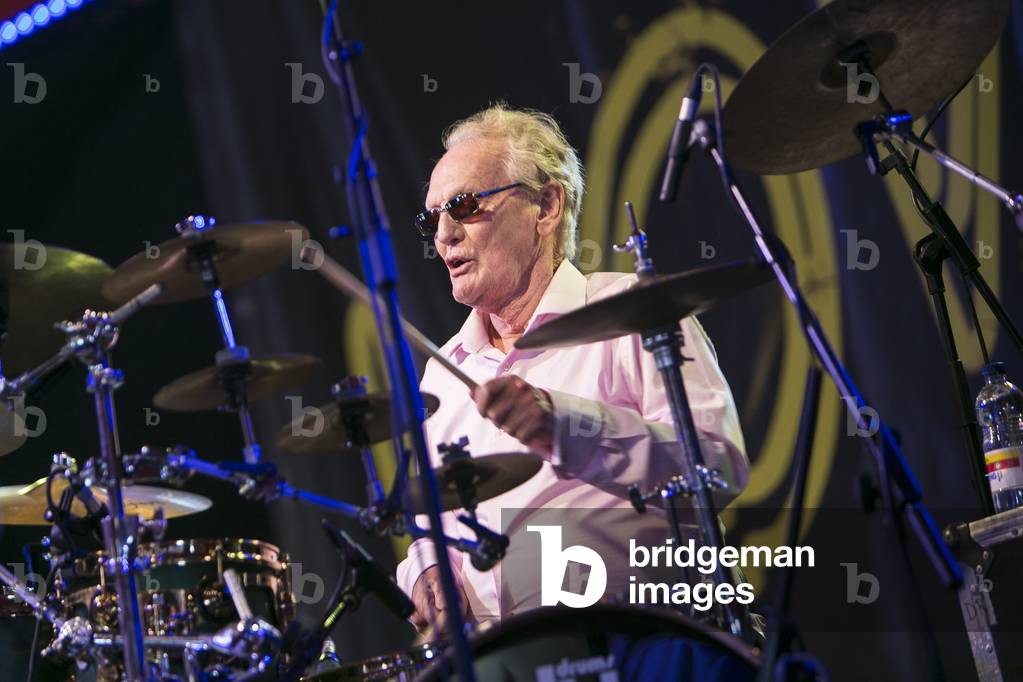 Ginger Baker at the Love Supreme Jazz Festival, Glynde, 2015 (photo)