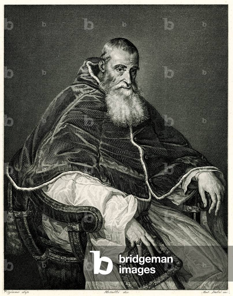 Papst Paul III., 1884-90 (phototype)