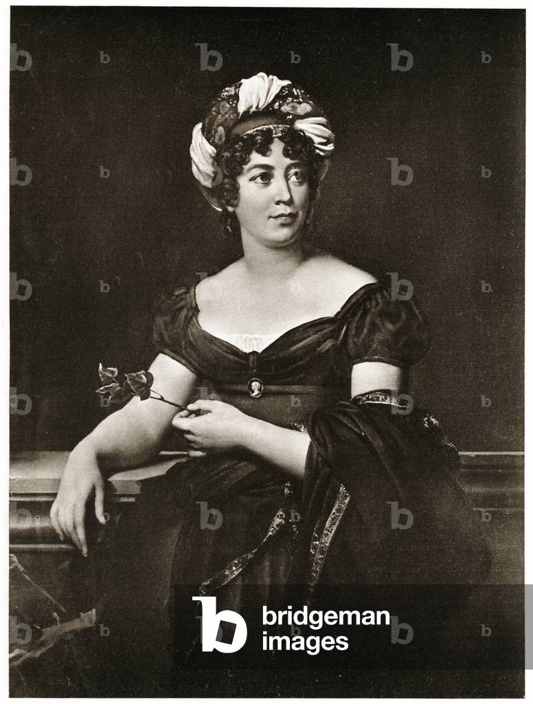 Anne Louise Germaine von Staël-Holstein, 1884-90 (phototype)
