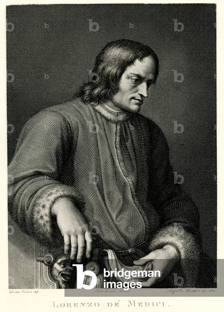 Lorenzo de Medici, 1884-90 (phototype)