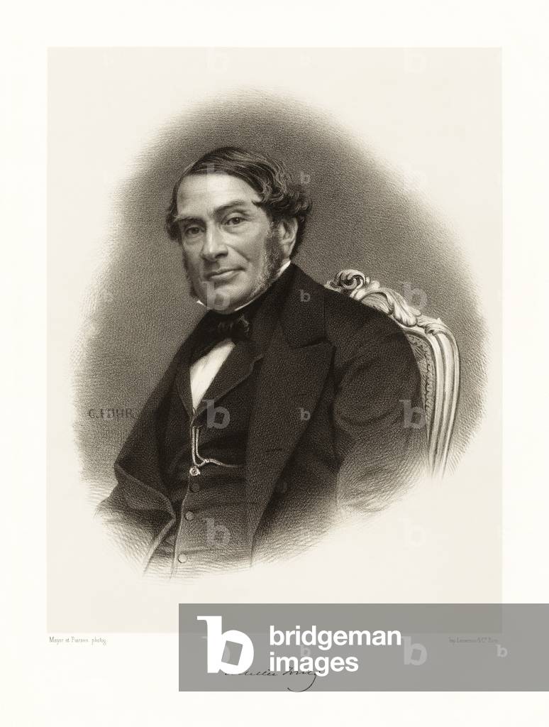 Achille Fould, 1865-66 (litho)