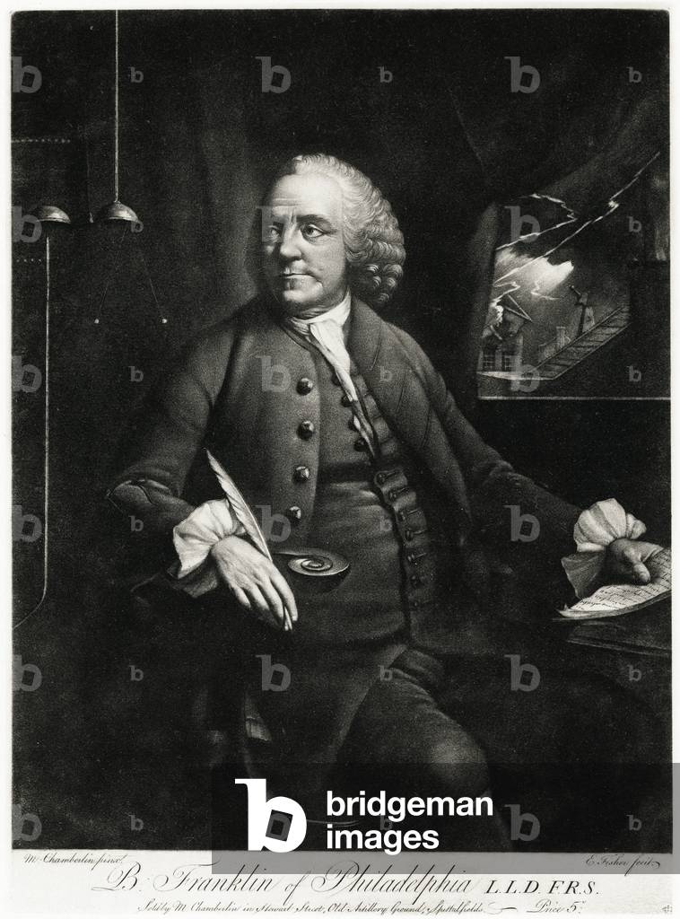 Benjamin Franklin, 1884-90 (phototype)
