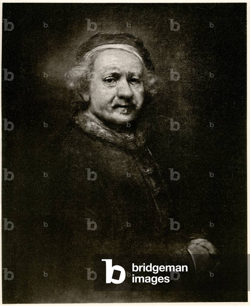Rembrandt van Ryn at the age of 63, 1884-90 (phototype)