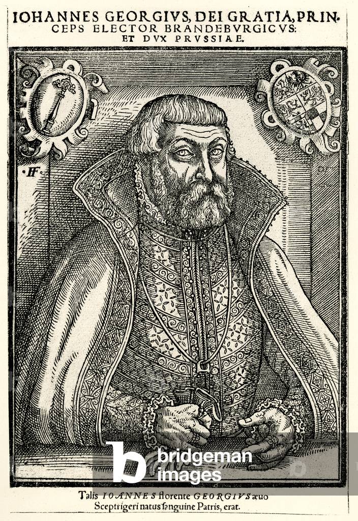 Johann Georg von Brandenburg, 1884-90 (phototype)