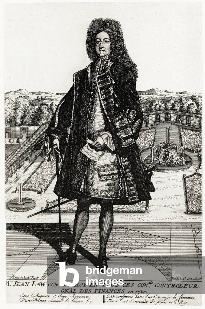 John Law of Lauriston, 1884-90 (phototype)