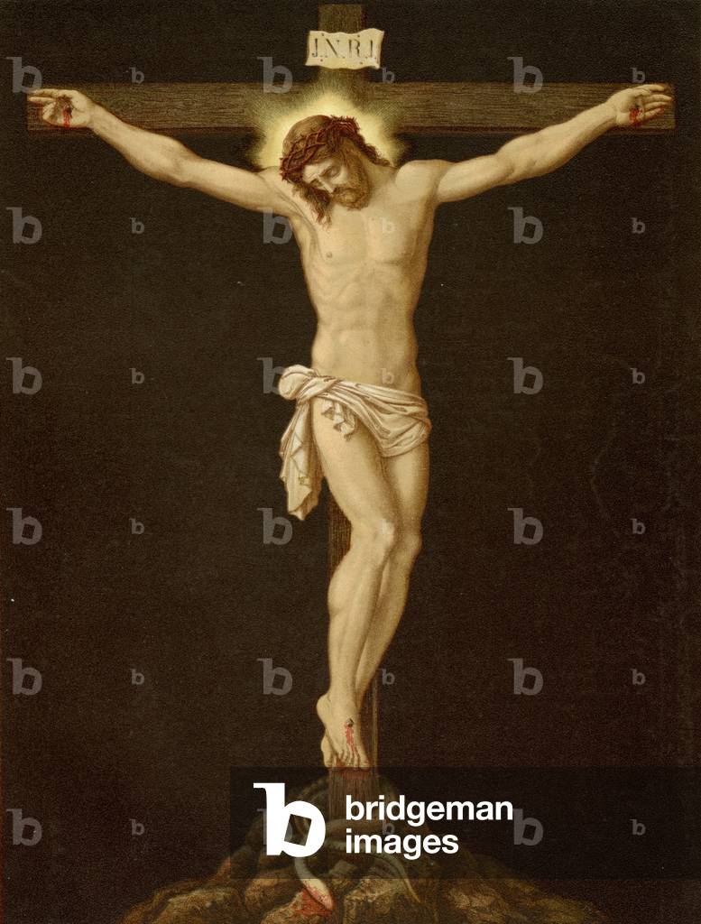 It is finished (colour litho)