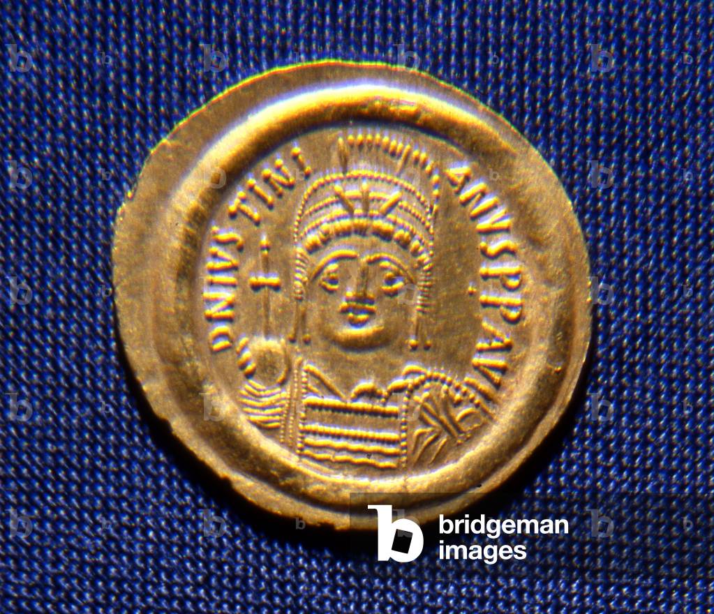 Coin of King Totila, 541-52 (metal)